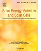 Solar Energy Materials and Solar Cells Journal