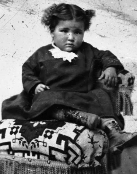 Henrietta Escobar y Caseres as a baby